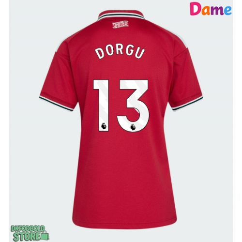 Manchester United Patrick Dorgu #13 Replika Hjemmebanetrøje Dame 2026-27 Kortærmet
